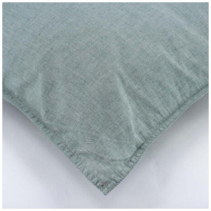 Vintage Cushion - Softwash Cotton, Extra Large, Misty Blue Melange - Canningvale