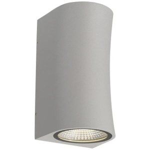Vita Modern Wall Lamp Light Aluminium Silver