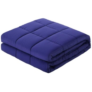 Weighted Blanket 9KG Kids Adults Heavy Gravity Relax Calm Blue
