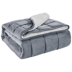 Weighted Sherpa Blanket - Charcoal, 5 KG
