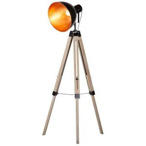 Welker Large Classic Tripod Floor Lamp - Black
