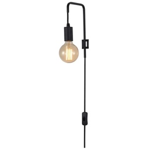 Well Ray Wall Light Vanity Room Home Lighting - Black Color