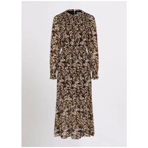 Winter's Tail Midi Dress