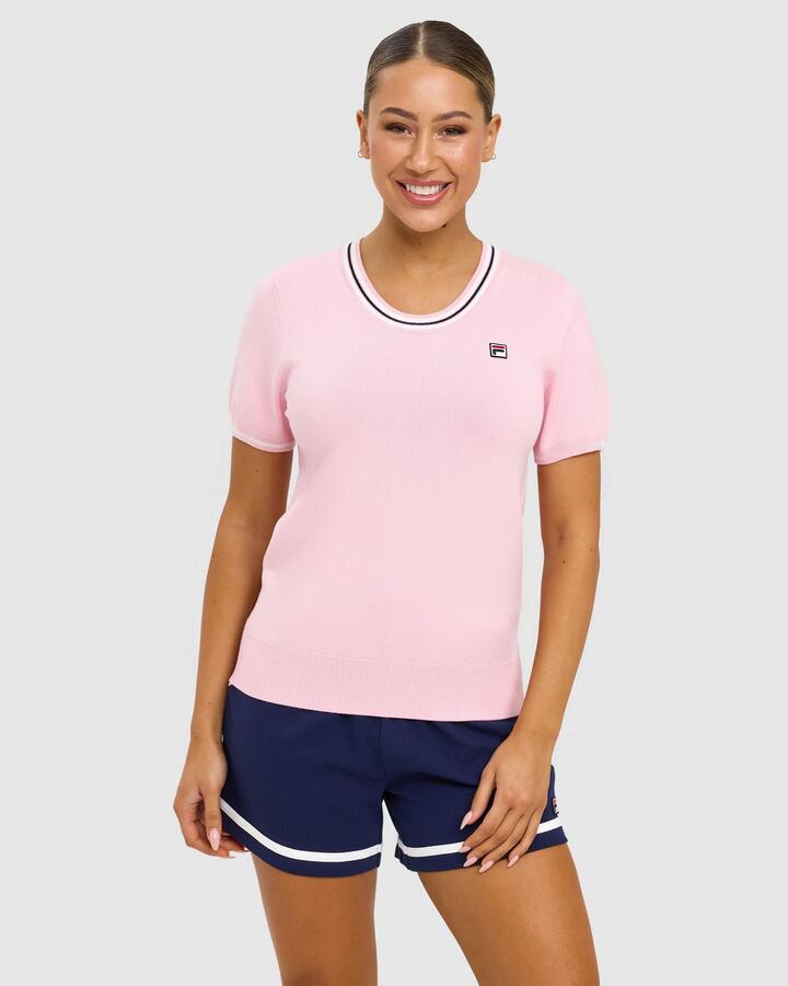 Women's Veronica Knit Tee - BLOSSOM - BLOSSOM