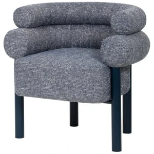 Yara Navy Armchair - Prussian Blue by Interior Secrets - AfterPay Available