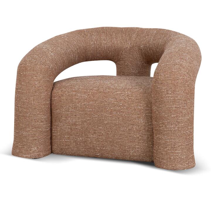 Zane Armchair - Russet Brown by Interior Secrets - AfterPay Available