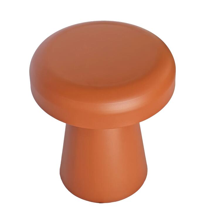 Zavro 40cm Round Side Table - Terracotta by Interior Secrets - AfterPay Available