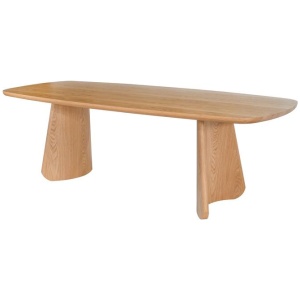 Zuna 2.4m Dining Table - Natural by Interior Secrets - AfterPay Available