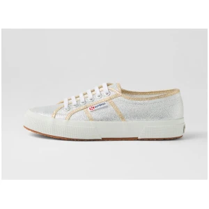2750 Lamew Grey Silver Gold Canvas Sneakers