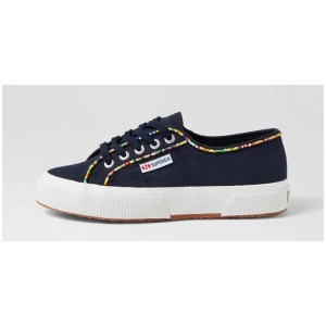 2750 Multicolor Beads Navy Multi Canvas Sneakers
