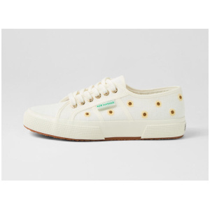2750 Sunflower White Avorio Canvas Sneakers