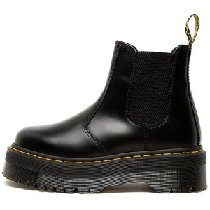 2976 Quad Black Smooth Leather Black