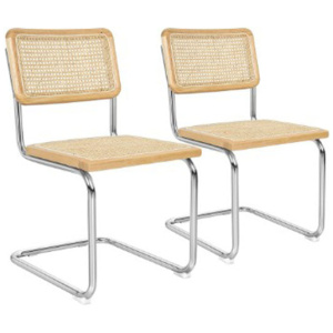 2X Rattan Chair Dining Chairs