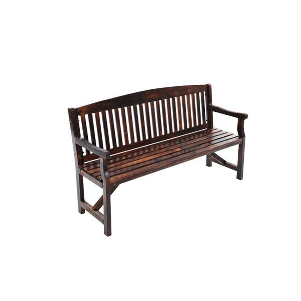 3 Seater Wooden Garden Outdoor Bench Chair