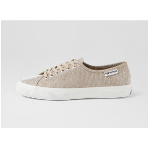 3750 Jersey Lame Leggera Platinum Canvas Sneakers