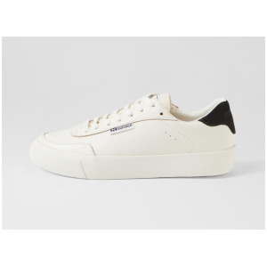 3842 Court White Bristol Black Favorio Leather Sneakers