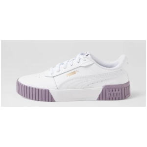 385849 Carina 2 White Pale Plum Gold Sneakers