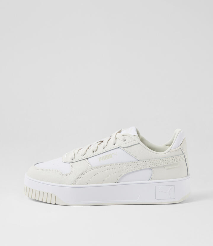 389390 Carina Street White Grey Sneakers