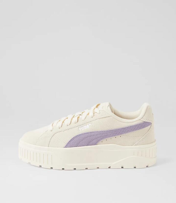 397457 Karmen 2 Frosted Ivory Pale Plum Sneakers