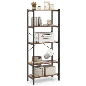 5 Tier Bookshelf Bookcase