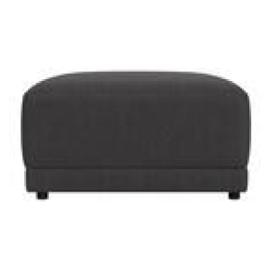 Abode Modular Square Ottoman Black