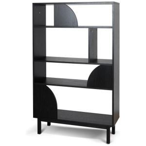 Adone 1.6m (H) Book Shelf - Full Black by Interior Secrets - AfterPay Available