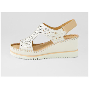 Aguadulce 75 Nata Leather Sandals