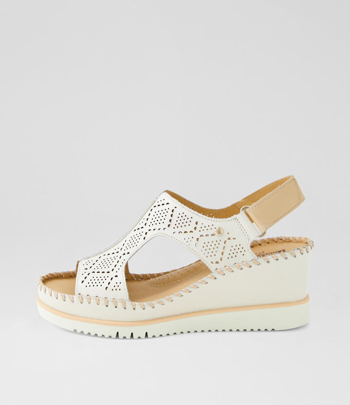 Aguadulce 75 Nata Leather Sandals