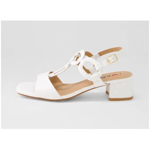 Aleine White Sandals