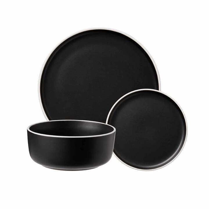 Alex Liddy Caviar 12 Piece Dinner Set