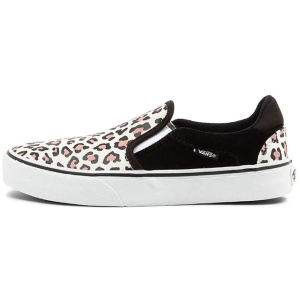 Asher Deluxe W Leopard Suede Canvas Sneakers