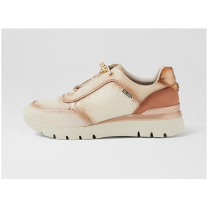 Asturias 07 Nata Leather Sneakers