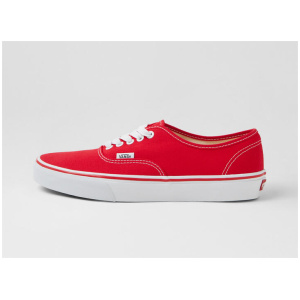 Authentic W Red Canvas Sneakers