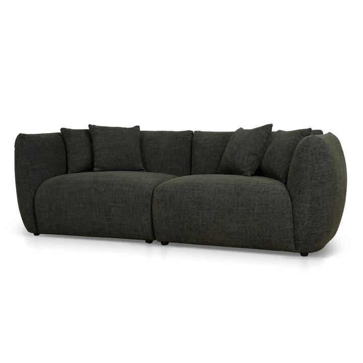 Avelon 3 Seater Sofa - Kaitoke Green by Interior Secrets - AfterPay Available