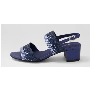 Aweso Navy Shimmer Multi Sandals
