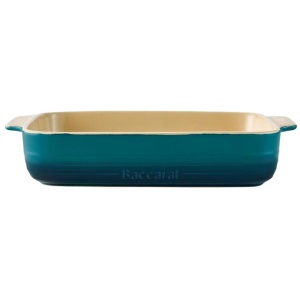 Baccarat Le Connoisseur Stoneware Lasagne Baking Dish 38cm Lagoon - Limited Edition