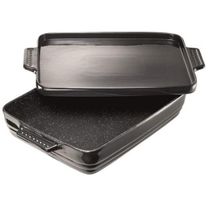 Baccarat STONE Non-Stick 40cm Lasagne Dish with Platter Lid