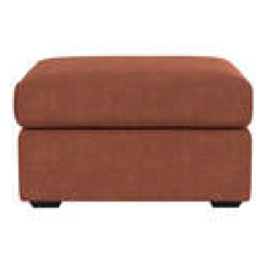 Balmain Rectangular Ottoman Brown