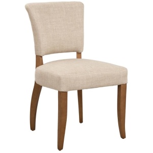 Bassa Oak White Dining Chair