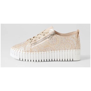 Baton Nude Shimmer Mix Sneakers