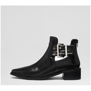 Baylee Black Ankle Boots