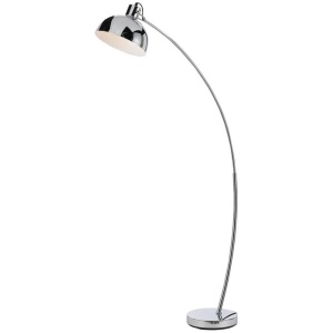 Beat Floor Lamp, Chrome