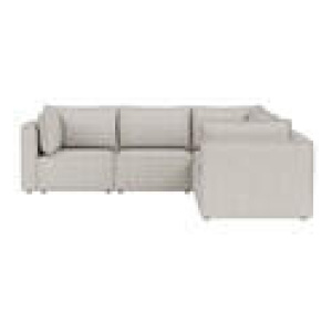 Belmore 5 Seater Modular Corner Sofa Coco Mink