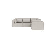 Belmore 5 Seater Modular Corner Sofa Coco Mink