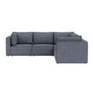 Belmore 5 Seater Modular Corner Sofa Emilie Midnight
