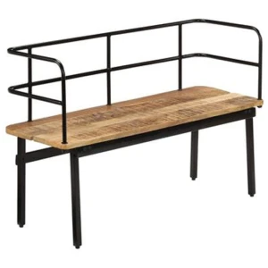 Bench 120X40X70 Cm Solid Mango Wood