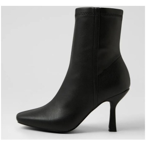 Birdy Black Stretch Ankle Boots