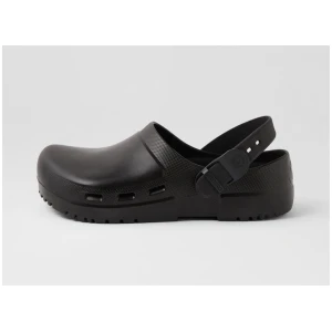 Birki Air 2 Black Pu Flat Shoes