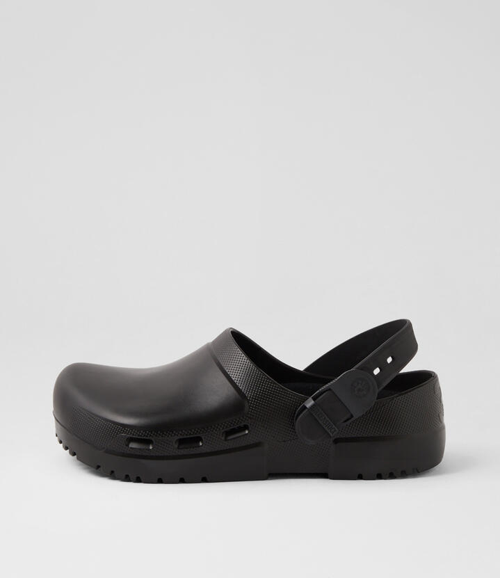 Birki Air 2 Black Pu Flat Shoes
