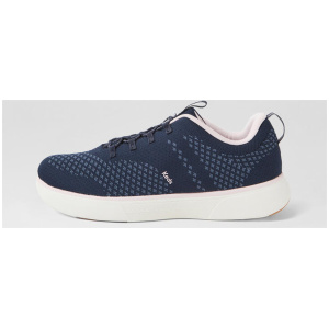 Blisswalk Alt Navy Pink Fabric Sneakers